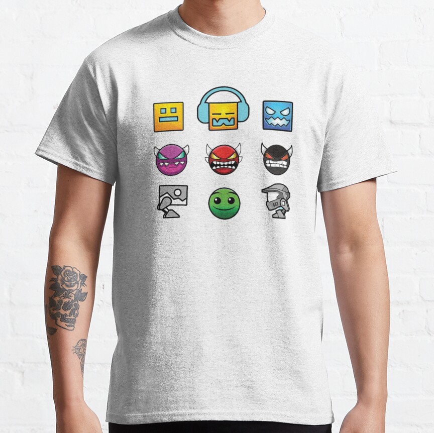 Geometry Dash Basic T-Shirt